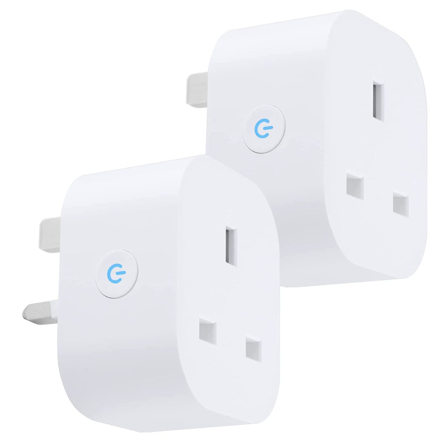 Smart Plug with Energy Monitoring, Alexa Voice Control, 2,4GHz WiFi Plug, Smart Life APP Wireless Remote Control and Timer Function, Work with Alexa and Google Home, 13A (4 Packs) Next day delivery